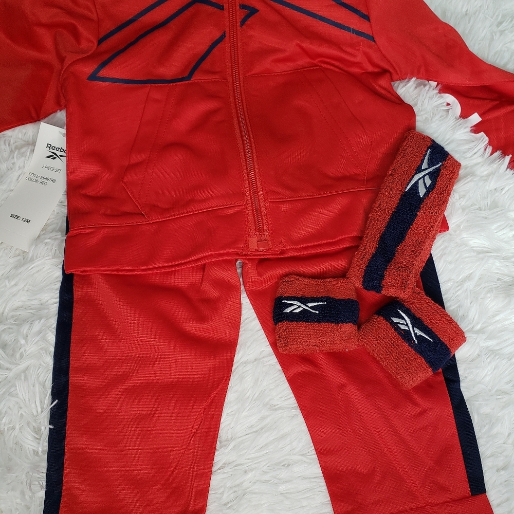 NEW 5pc Reebok Track Suit - Picture 2 of 8